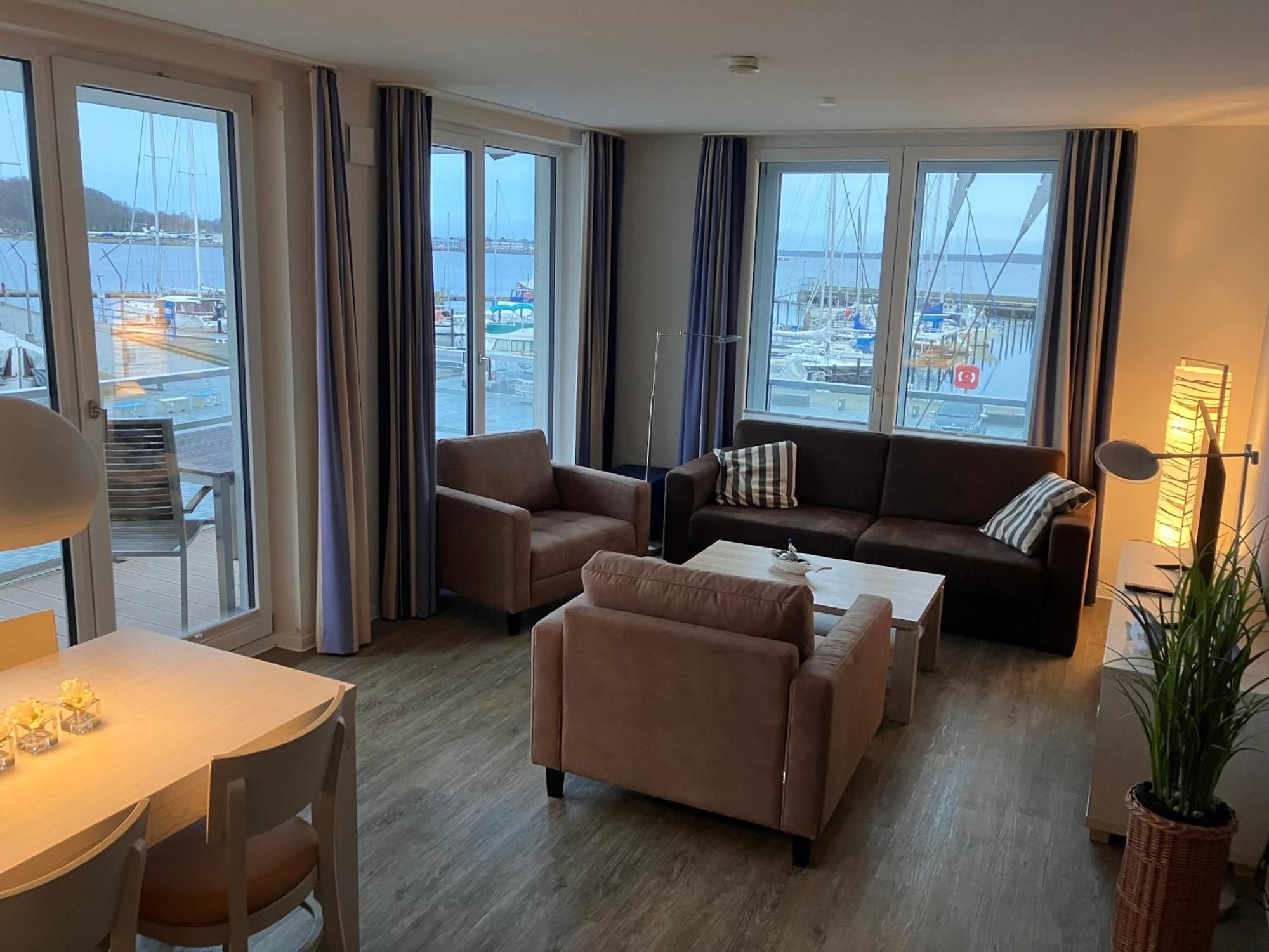 Apartment 10 - "Borbyblick" - Blickrichtung Hafen Und Offene See Eckernförde Εξωτερικό φωτογραφία